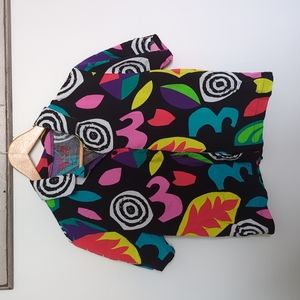 Netflix | Stranger Things Eleven Girls Woven Button-Up Top, S